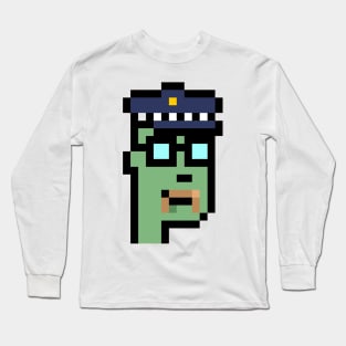 Nft Zombie CryptoPunk Long Sleeve T-Shirt